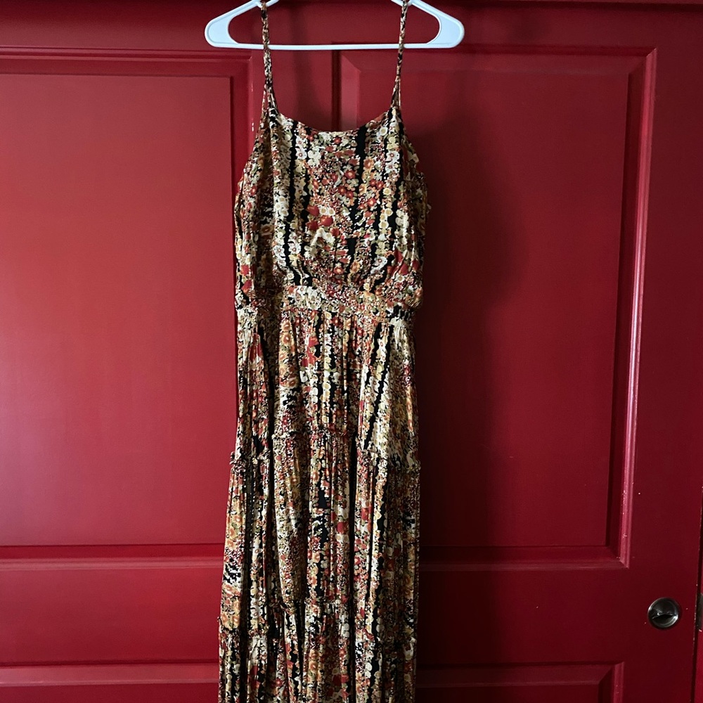 Sea of flowers Maxi Dress